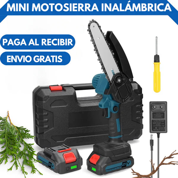 Motosierra Portátil a Batería - ENVIO GRÁTIS